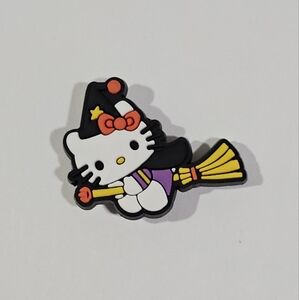 Hello Kitty Witch Costume Halloween Shoe Charm Croc Charms Clog